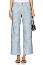 view 1 of 6 Oldie Pants in Distressed Blue