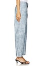 view 3 of 6 Oldie Pants in Distressed Blue