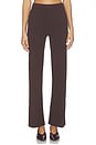 view 1 of 6 Esma Pant in Dark Brown