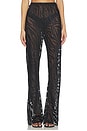 view 1 of 6 PANTALON BECKY in Black Zebra