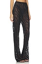 view 2 of 6 PANTALON BECKY in Black Zebra