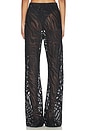 view 4 of 6 PANTALON BECKY in Black Zebra