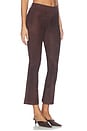 view 2 of 6 Faris Pant in Brown Leo Suede