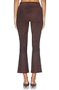 view 5 of 6 Faris Pant in Brown Leo Suede