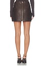 view 5 of 6 Serena Skirt in Dark Brown