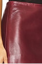 view 6 of 6 Thalia Skirt in Burgundy