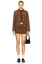 view 5 of 6 x REVOLVE Amara Skirt in Brown