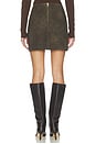 view 4 of 6 Jorden Skirt in Distressed Brown