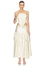 view 5 of 6 JUPE CHALINA in Cream