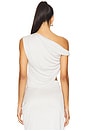 view 4 of 5 Evonne Top in Silver Shimmer