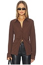 view 1 of 4 Kai Shirt in Brown