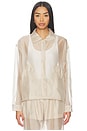 view 2 of 5 Manda Verma Shirt in Beige