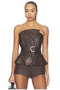 view 1 of 4 x REVOLVE Cala Top in Chocolate Brown