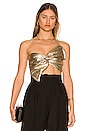 view 1 of 4 Padma Top in Gold