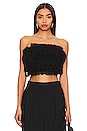 view 1 of 4 Ruana Tulle Top in Black