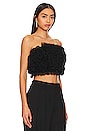 view 2 of 4 Ruana Tulle Top in Black