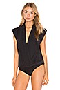 view 2 of 5 Cinta Bodysuit in Black