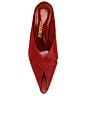 view 4 of 5 Angel Mule Pump in Red