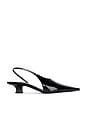 view 1 of 5 Aurora Slingback Pump in Black Patent