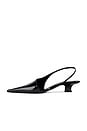 view 5 of 5 Aurora Slingback Pump in Black Patent