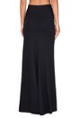 view 3 of 4 Long Fishtail Skirt in Black