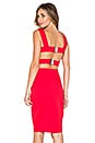 view 1 of 5 Back Cut Out Dress in Red
