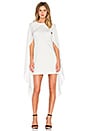 view 1 of 3 Cape Dress in White