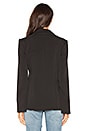 view 4 of 5 Tie Front Split Sleeve Blazer in Black