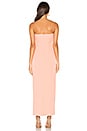 view 3 of 3 Bandeau Maxi Overlay Playsuit in Coral