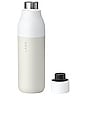 view 5 of 6 Self Cleaning 17 oz Water Bottle in Granite White