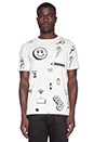 view 1 of 3 Clip Art Tee in White