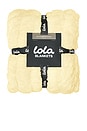 view 2 of 2 Lola Original Blanket in Lemon Serbet