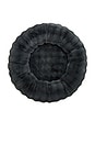 view 4 of 3 Small Bubble Round Pet Bed in Shadow Grey