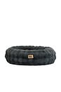 view 2 of 3 Large Bubble Round Pet Bed in Shadow Grey