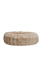 view 2 of 3 Medium Bubble Round Pet Bed in Oat