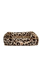 view 2 of 3 Small Pet Bed in Leopard