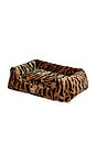 view 1 of 3 The Small Lola Pet Bed in Jungle Tiger