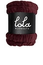 view 2 of 4 Lola Original Blanket in Burgundy