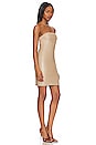 view 2 of 4 Luca Faux Leather Dress in Taupe