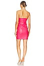 view 3 of 3 x REVOLVE Luca Faux Leather Dress in Hot Pink