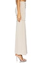 view 3 of 6 Drea Ruched Maxi Skirt in Champagne