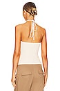 view 3 of 4 Amelia Halter Top in Ivory
