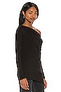 view 2 of 4 Anita Off the Shoulder Top in Black