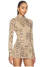 view 2 of 4 Piercer Turtleneck Top in Beige