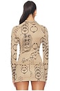 view 3 of 4 Piercer Turtleneck Top in Beige