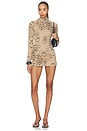 view 4 of 4 Piercer Turtleneck Top in Beige