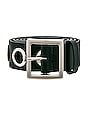 view 3 of 3 Eyelet Belt in Black