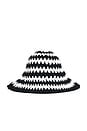 view 3 of 3 SOMBRERO ARRIEL in Black Multi