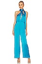 view 1 of 4 Percy Jumpsuit in Aqua Blue