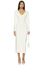 view 1 of 3 by Marianna Yaslin Midi Dress in Ivory
